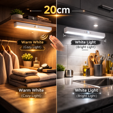 MTLZ™ Smart Motion Sensor Light (Rechargeable | Magnetic | No Wiring)